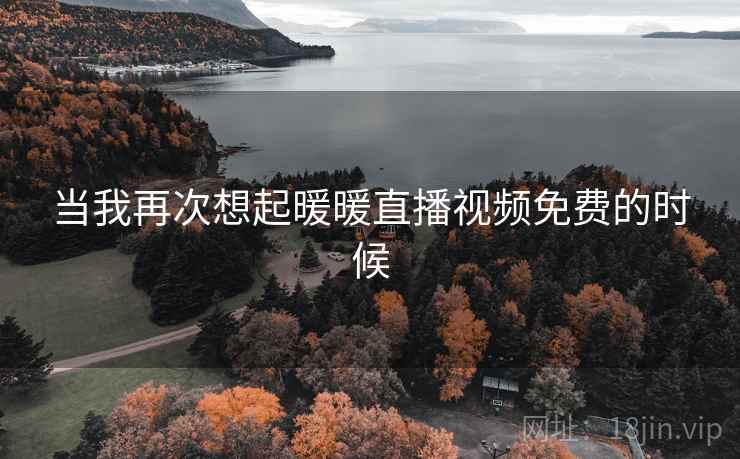 当我再次想起暖暖直播视频免费的时候