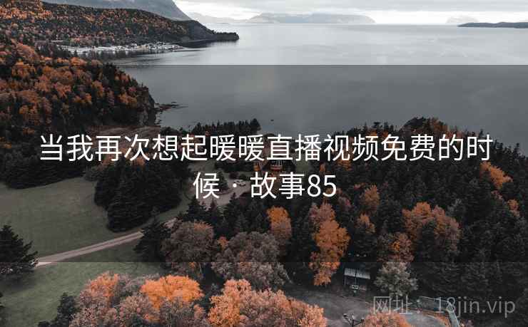 当我再次想起暖暖直播视频免费的时候 · 故事85