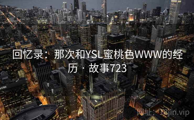 回忆录:那次和YSL蜜桃色WWW的经历 · 故事723